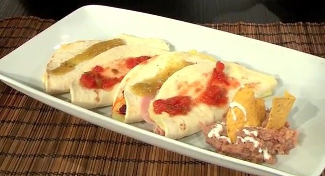 Quesadillas.