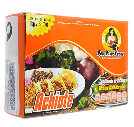 Achiote La Extra 1 kg paquete 