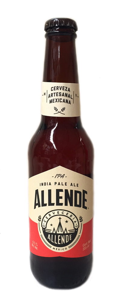 Cerveza Allende Indian Pale Ale (IPA) 355 ml Botella Cristal 6,5% 355 ml caja 6,5% 