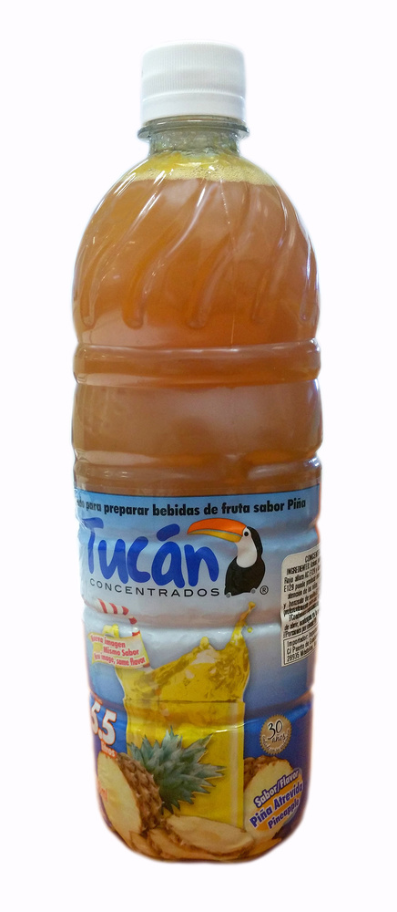 Concentrado de agua de piña Tucan 750ml Botella Plástico 