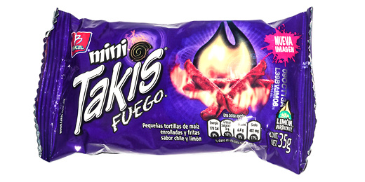 Mini Takis Fuego 35g Bolsa 