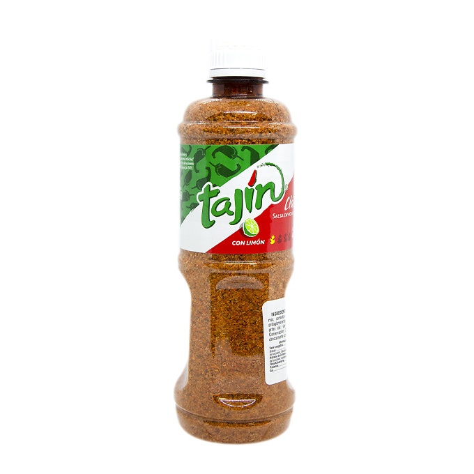 Salsa de chile en polvo Tajín 400gr botella de plastico 
