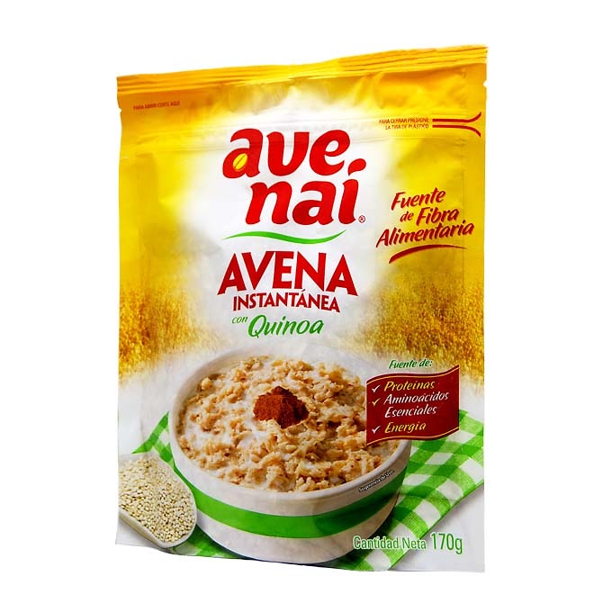 Avena instantánea con Quinoa 