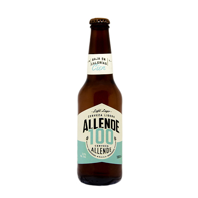 Cerveza Allende Cien Light Lager 
