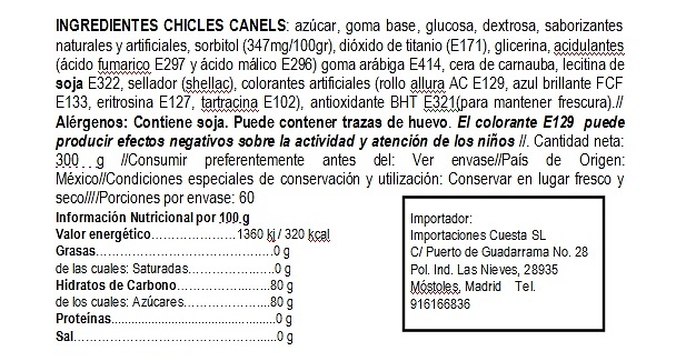 Chicles Canel's 