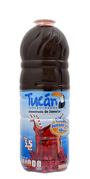 Concentrado de agua de Jamaica Tucán 