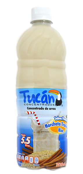 Concentrado de agua de horchata de arroz marca Tucán 