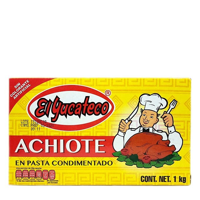 Condimento de Achiote 