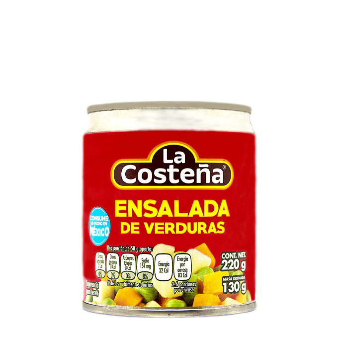 Ensalada de verduras 