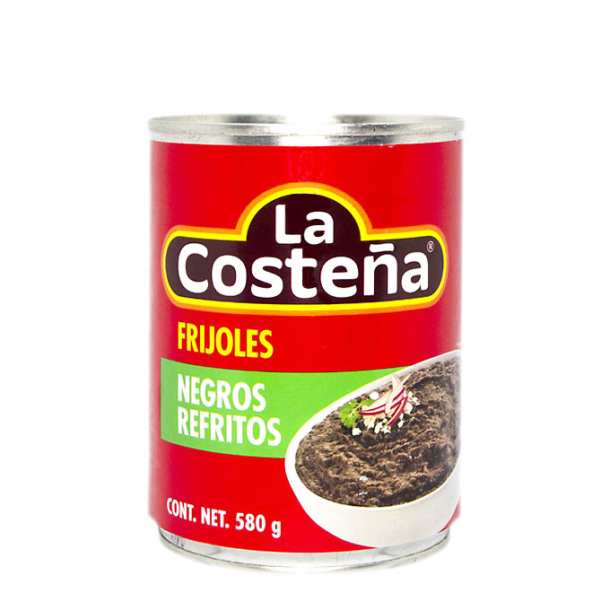 Frijol negro refrito 