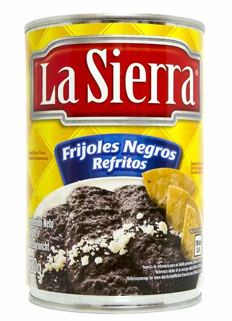 Frijol negro refrito 