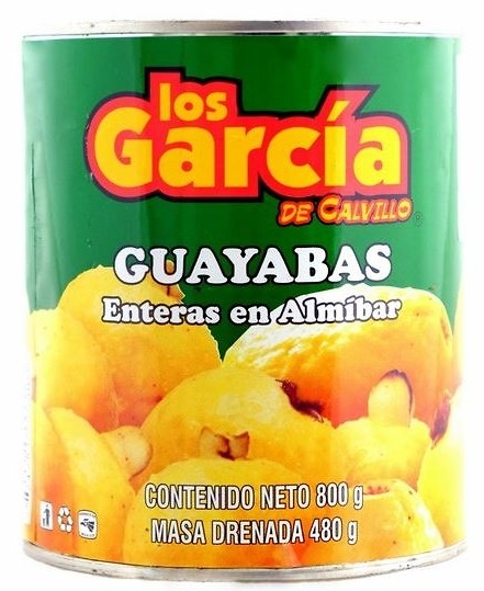 Guayaba en almíbar Los García 