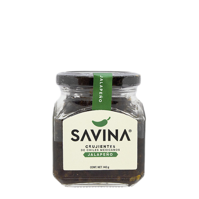 Jalapeño crujiente de chile mexicano 140gr 
