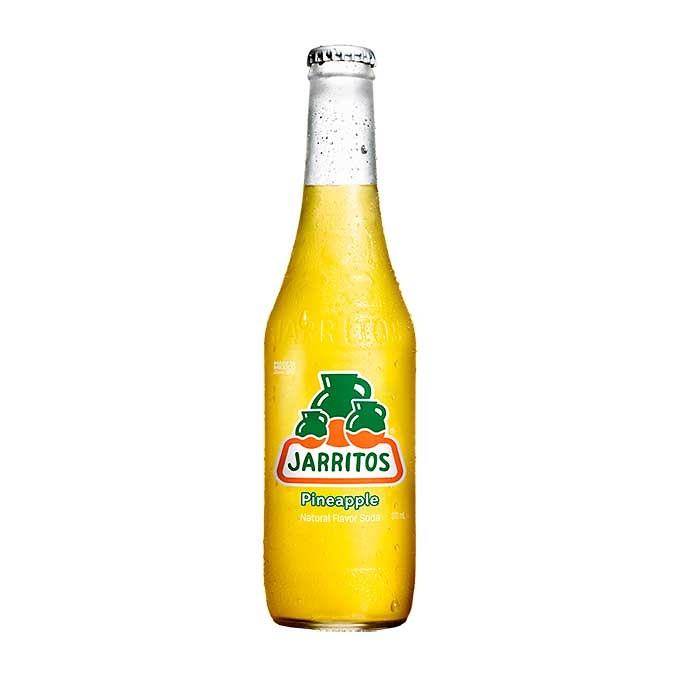 Jarritos Pineapple. Real mexican soda natural flavoured 