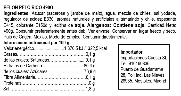 Pelón Pelo Rico 12 uds 