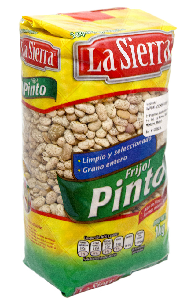 Pinto mexican Bean in grain La Sierra 1kg 