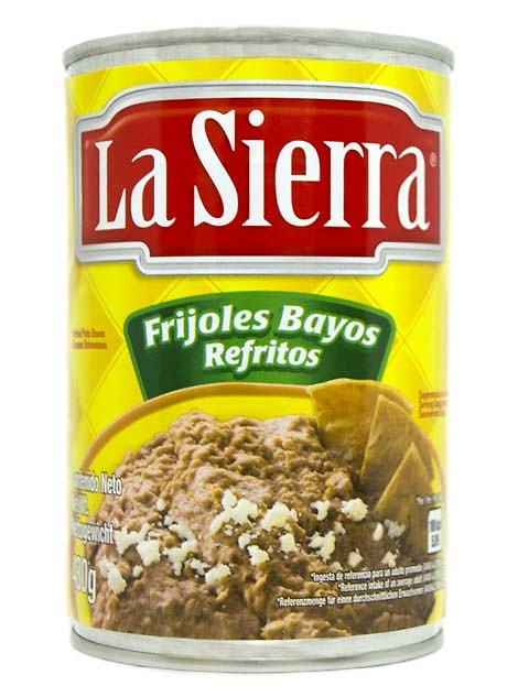 Refried bay bean La Sierra 430gr 