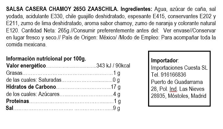 Salsa Chamoy Zaaschila 