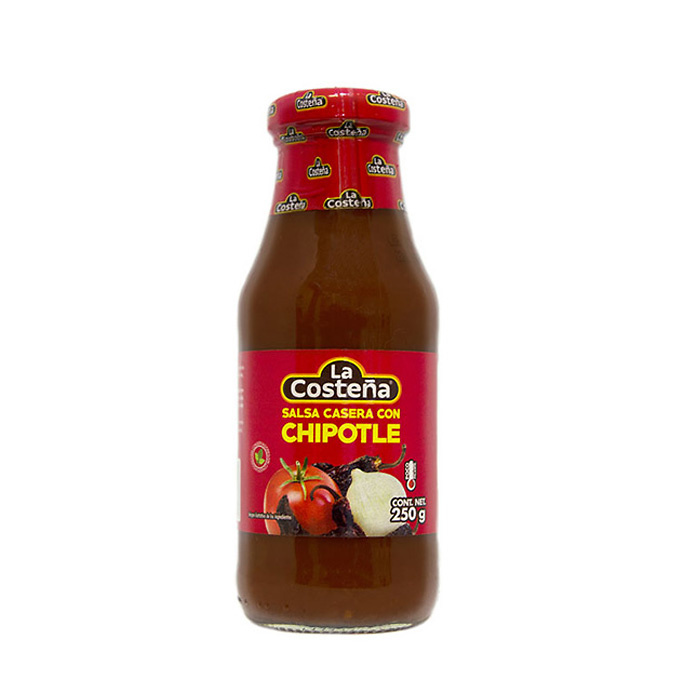 Salsa casera con chipotle 