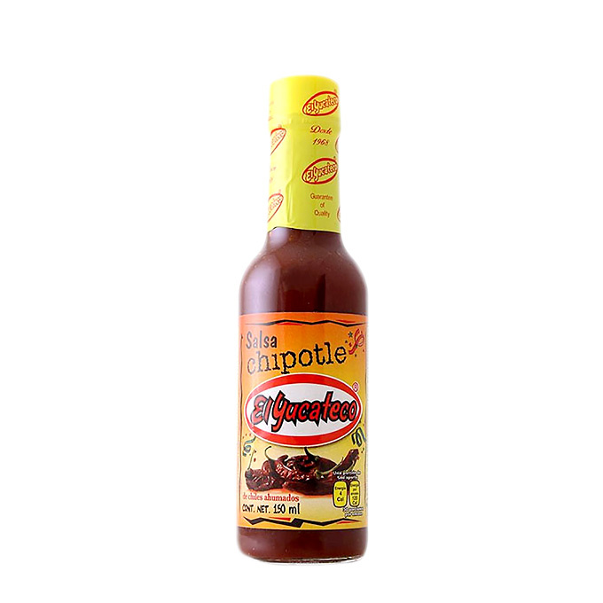 Salsa de chile chipotle El Yucateco