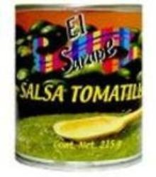 Salsa de tomatillo triturado 215g El Sarape 