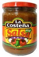 Salsa dip hot 