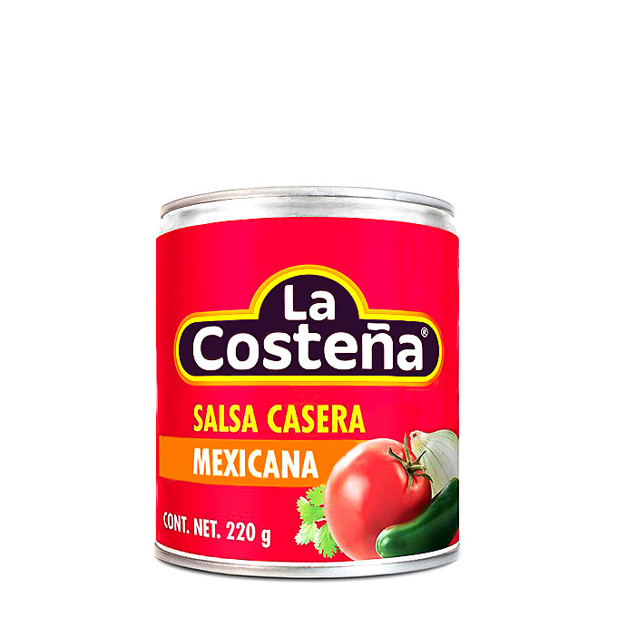 Salsa mexicana casera lata 220g 