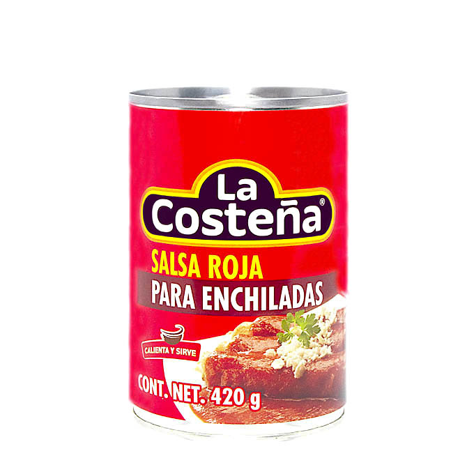 Salsa para enchiladas Rojas 