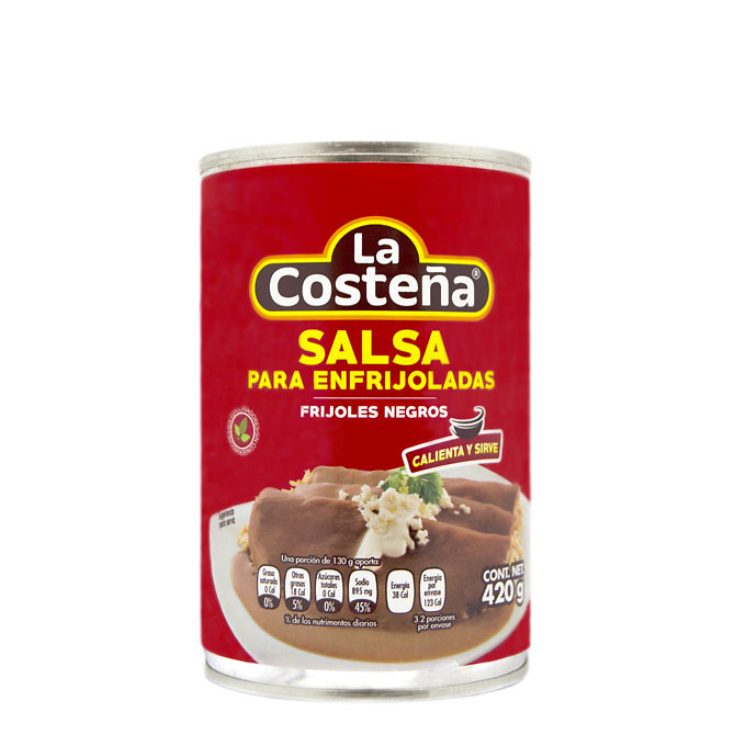 Salsa para enfrijoladas Frijol Negro 