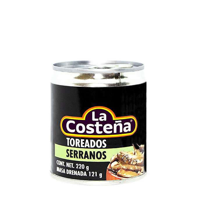 Toasted serrano chilli La Costeña 