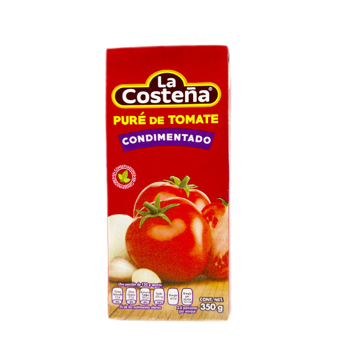 Tomato puree brick La Costeña 