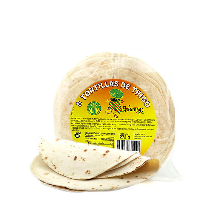 Tortilla de trigo 15cm 