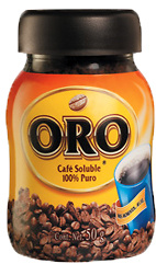 Café Oro Soluble. 