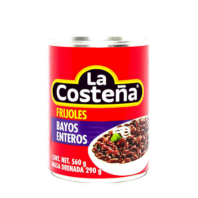 Whole bay bean La Costeña 560gr 