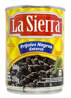 Frijol negro entero 560g La Sierra