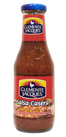Homemade Mexican sauce 370gr clemente Jacques 370g Botella Cristal