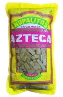 Nopales (cactus)  in strips in a solution of salt and water (natural) 1kg 