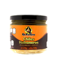Whole habaneros chillies La Extra 270gr